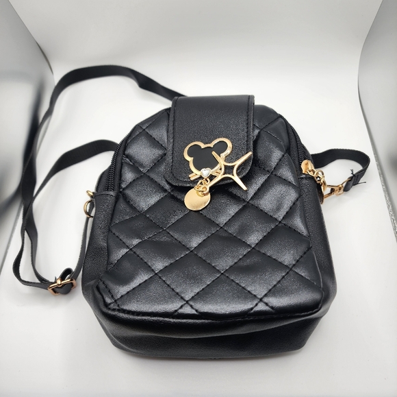 Mini Mickey Quilted Purse Adjustable Strap - Picture 8 of 9